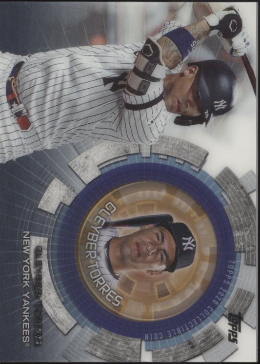 Gleyber Torres 2020 Topps Update Series Commemorative Coin #TBC - GT - Collector Store LLC