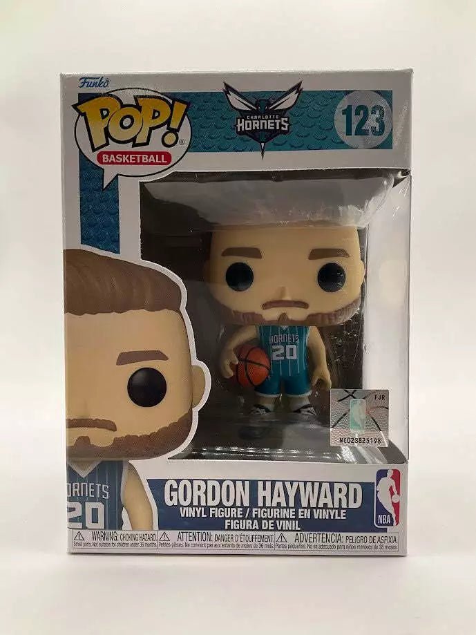 Gordon Hayward Funko Pop! Charlotte Hornets #123 - Collector Store LLC