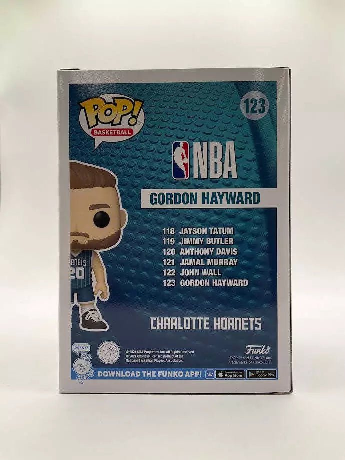 Gordon Hayward Funko Pop! Charlotte Hornets #123 - Collector Store LLC