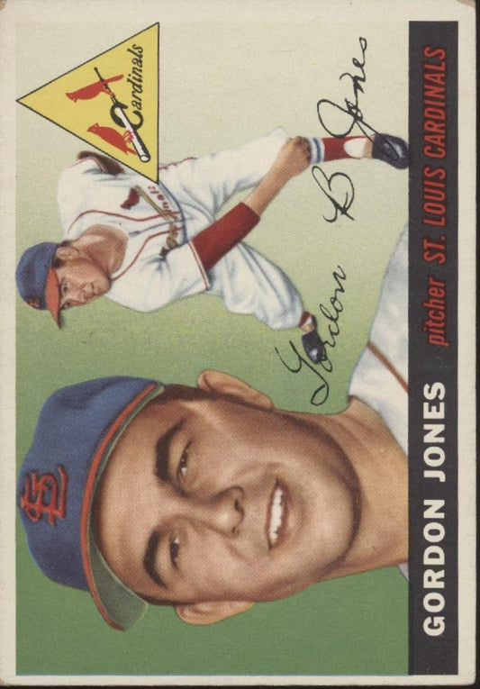 Gordon Jones 1955 Topps RC #78 St. Louis Cardinals VG - Collector Store LLC