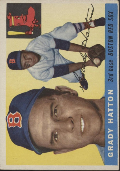 Grady Hatton 1955 Topps #131 Boston Red Sox VG - Collector Store LLC