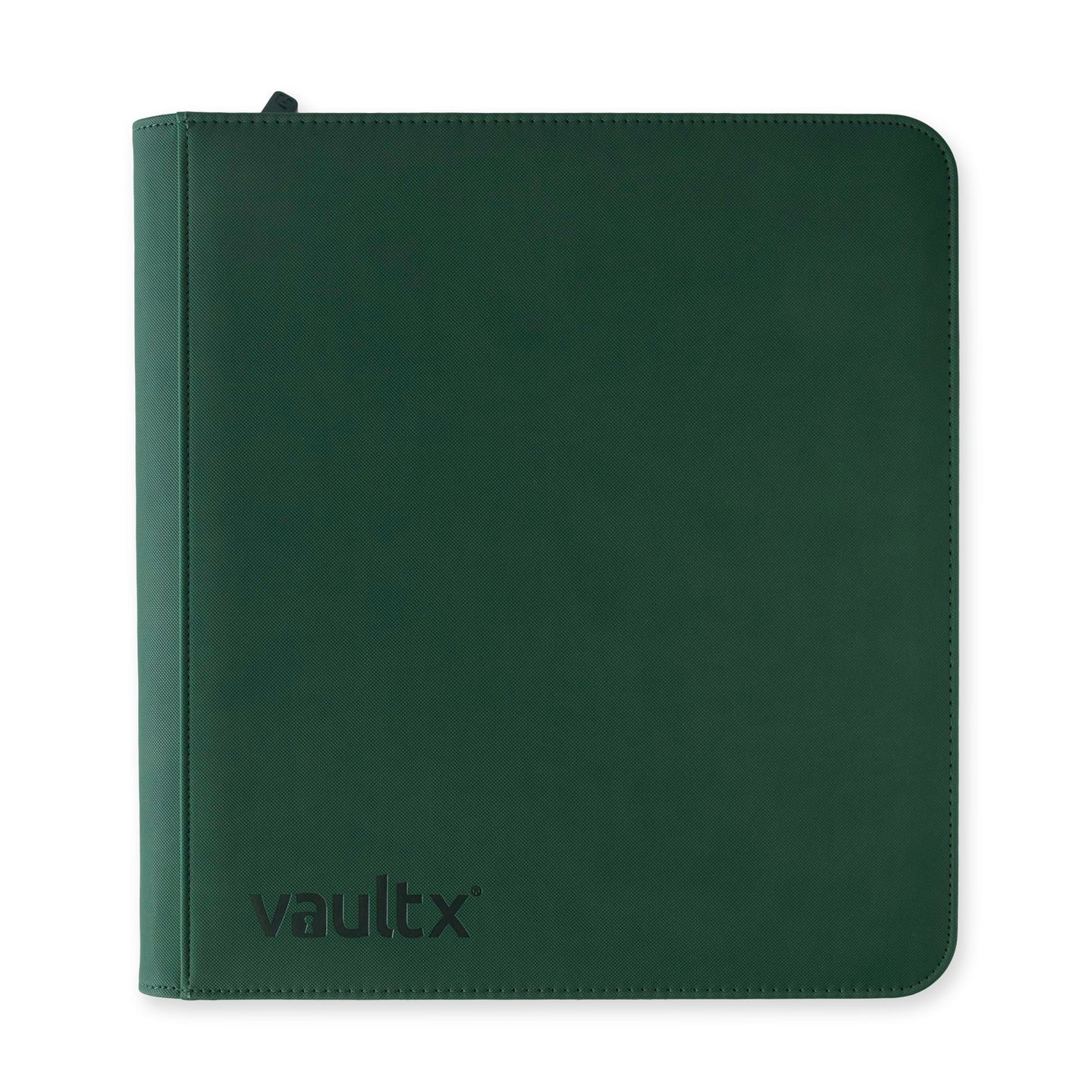 Vaultx 12-Pocket Exo-Tec XL Zip Binder - Forest Green
