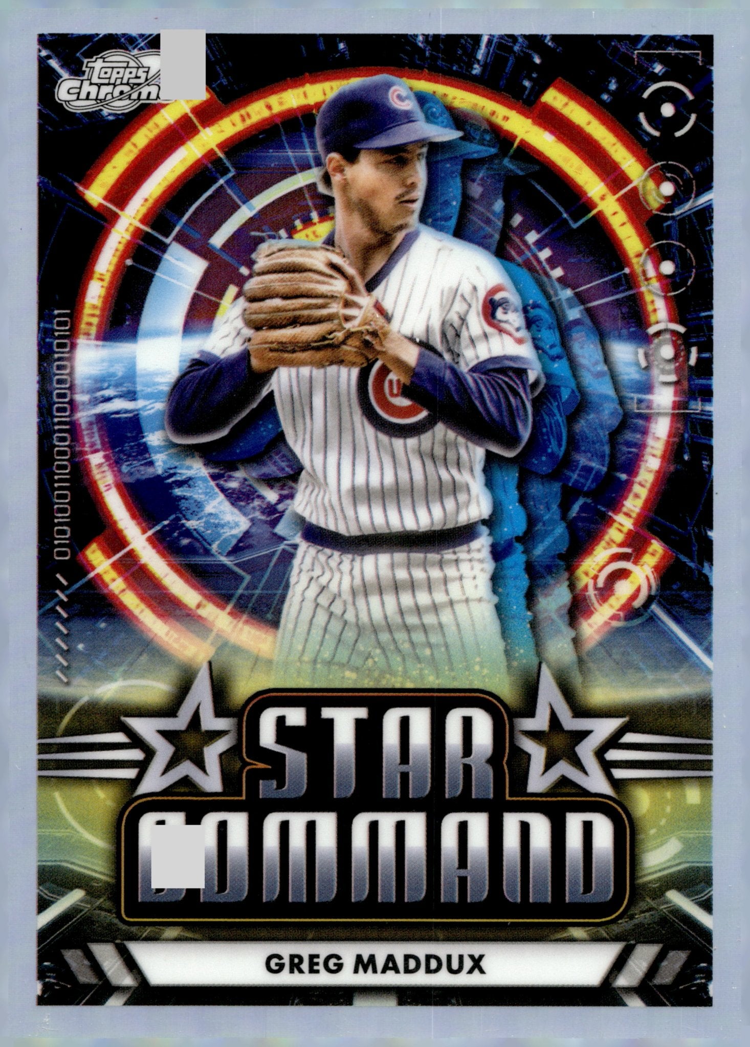 Greg Maddux 2024 Topps Chrome Cosmic Star Command Refractor SC - 17 - Collector Store LLC