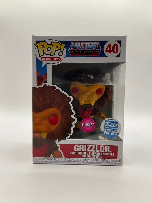 Grizzlor Funko Pop! Masters of the Universe #40 Flocked Funko Limited Edition - Collector Store LLC