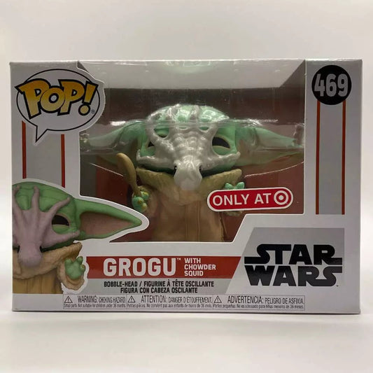 Grogu with Chowder Squid Funko Pop! Star Wars The Mandalorian #469 Target - Collector Store LLC