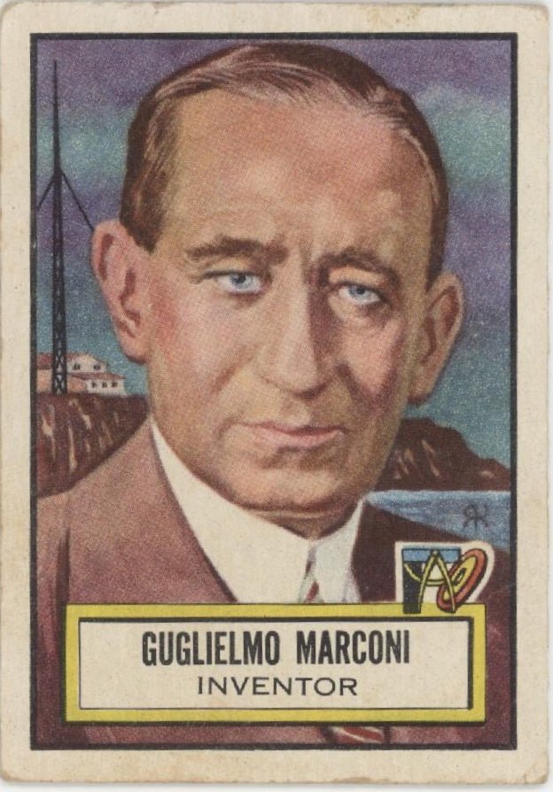 Guglielmo Marconi 1952 Topps Look 'n See #69 VG - Collector Store LLC