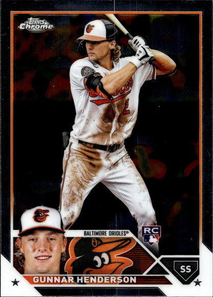 Gunnar Henderson 2023 Topps Chrome RC #2 - Collector Store LLC