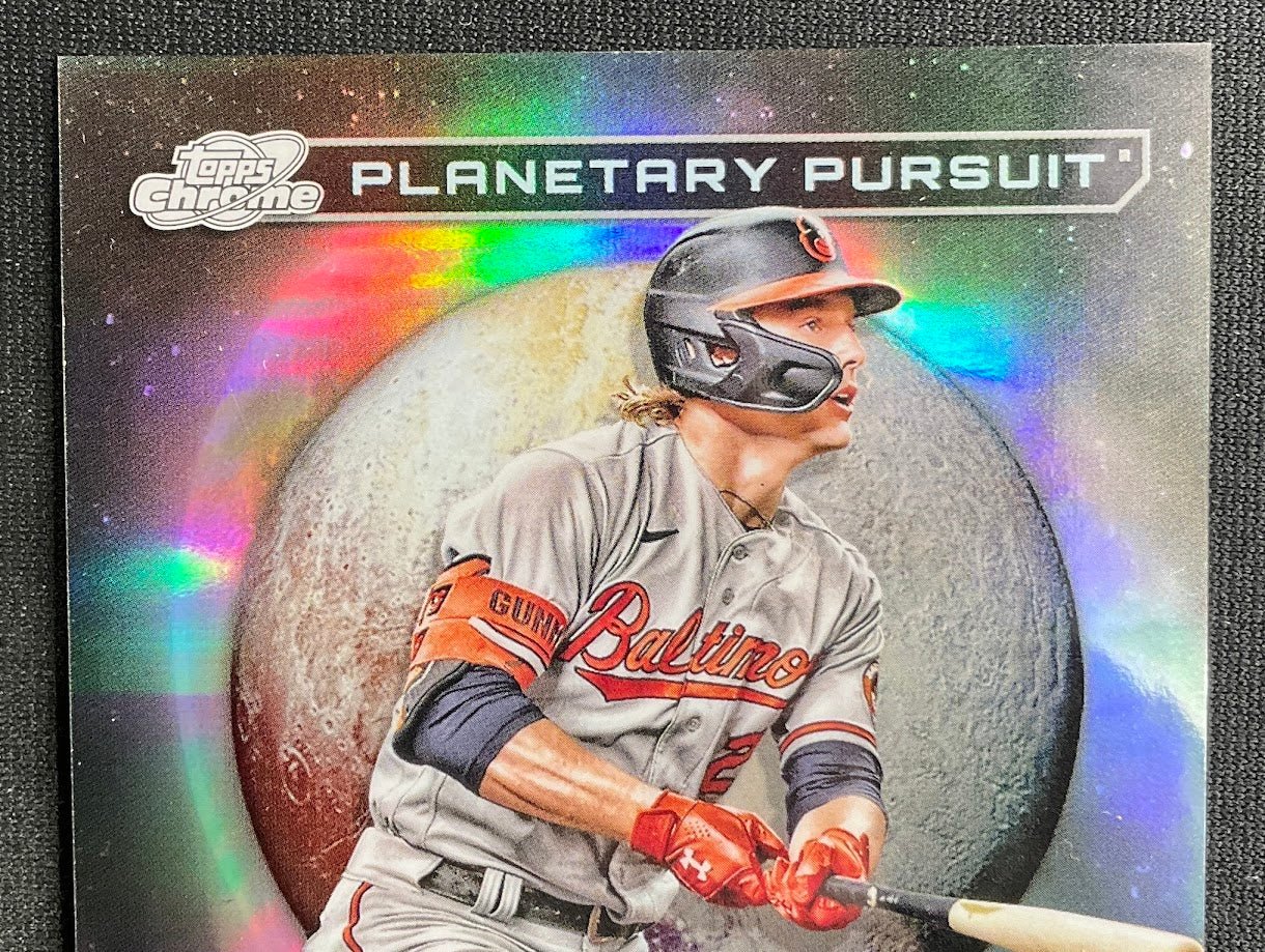 Gunnar Henderson 2024 Cosmic Chrome Planetary Pursuit Pluto Refractor #PPP - 2 - Collector Store LLC