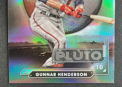 Gunnar Henderson 2024 Cosmic Chrome Planetary Pursuit Pluto Refractor #PPP - 2 - Collector Store LLC