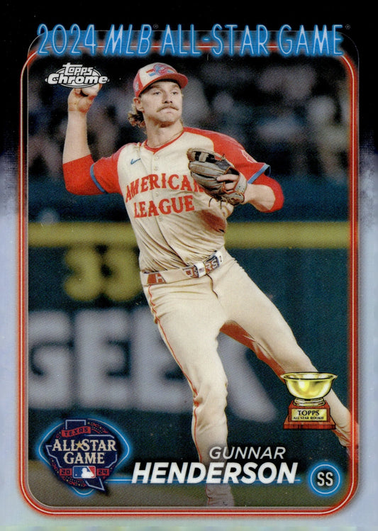 Gunnar Henderson 2024 Topps Chrome All Stag Game Refractor #ASGC - 5 #2 - Collector Store LLC