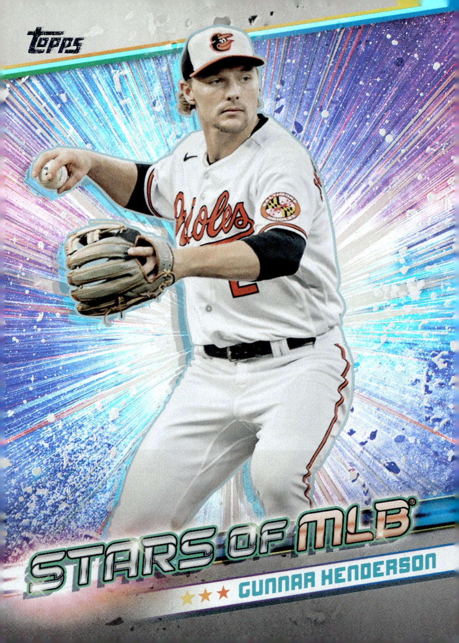 Gunnar Henderson 2024 Topps Series 1 Stars of MLB SMLB - 33 2 - Collector Store LLC