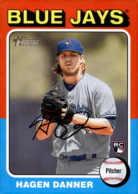 Hagen Danner 2024 Topps Heritage RC #495 - Collector Store LLC