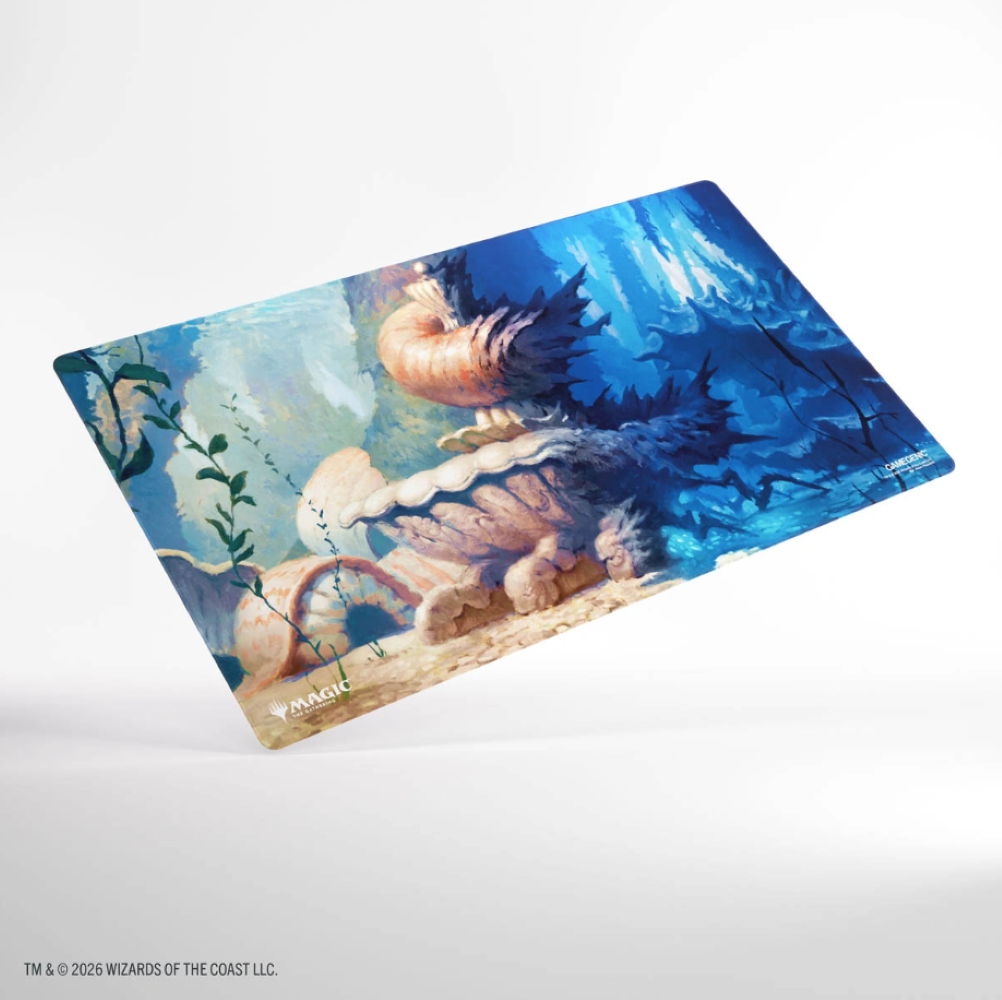 Gamegenic: Magic the Gathering Lorwyn Eclipsed Shiny Playmat (Hallowed Fountain)