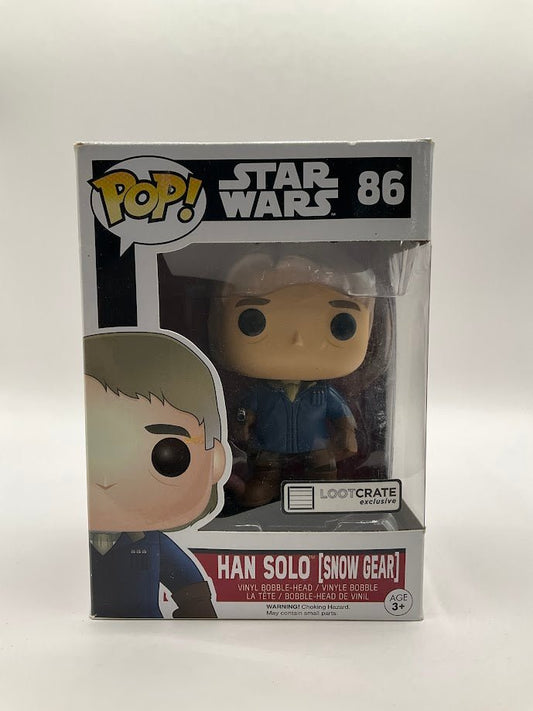 Han Solo (Snow Gear) Funko Pop! Star Wars #86 Loot Crate Exclusive - Collector Store LLC