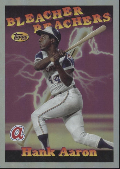 Hank Aaron 2023 Topps Archives Bleacher Reachers Refractor #SB - 8 - Collector Store LLC