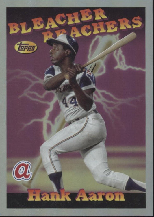 Hank Aaron 2023 Topps Archives Bleacher Reachers Refractor #SB - 8 - Collector Store LLC