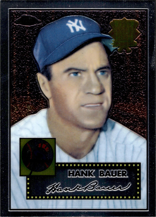 Hank Bauer 2002 Topps Chrome Reprint 215 - Collector Store LLC