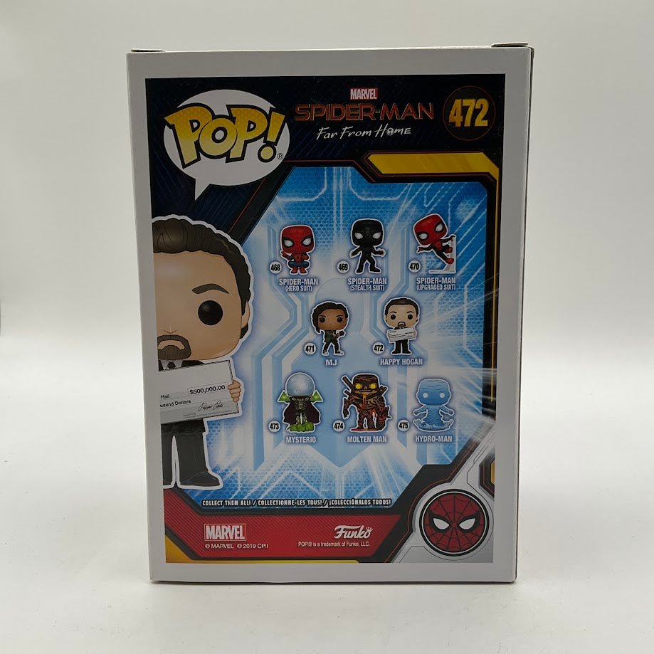 Happy Hogan Funko Pop! Spider - Man Far From Home #472 - Collector Store LLC