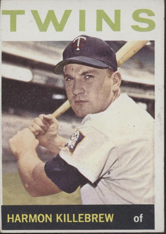 Harmon Killebrew 1964 Topps #177 Minnesota Twins VG - EX - Collector Store LLC