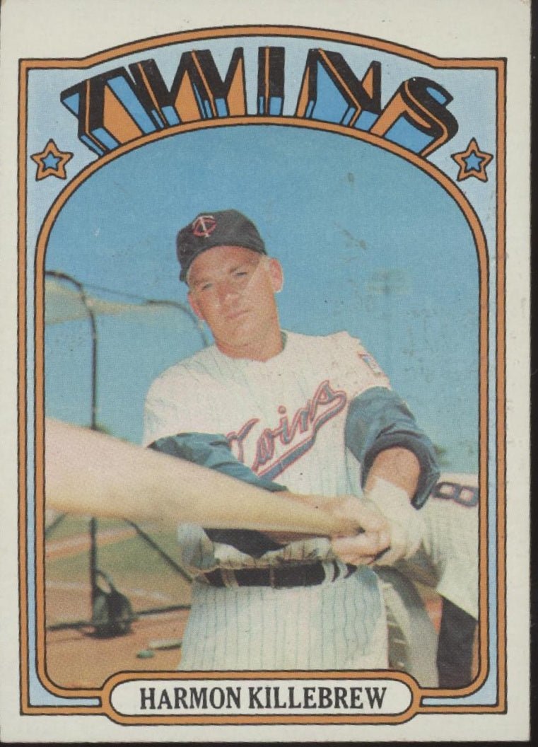 Harmon Killebrew 1972 Topps #51 Minnesota Twins VG #1 - Collector Store LLC