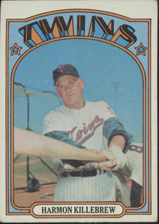 Harmon Killebrew 1972 Topps #51 Minnesota Twins VG - EX - Collector Store LLC