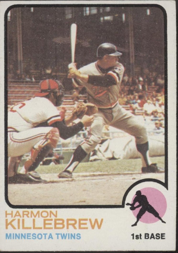 Harmon Killebrew 1973 Topps #170 Minnesota Twins VG - Collector Store LLC