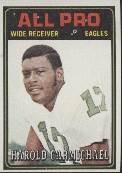 Harold Carmichael 1974 Topps RC #121 Philadelphia Eagles EX - Collector Store LLC