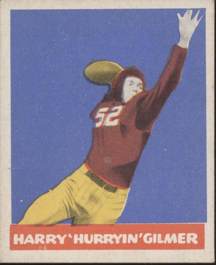 Harry Gilmer 1948 Leaf #18 Washington Redskins VG - EX - Collector Store LLC