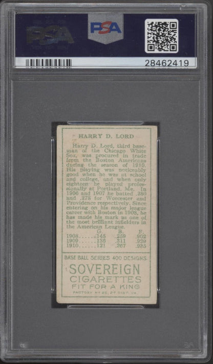 Harry Lord T205 Gold Border PSA 4 - Collector Store LLC