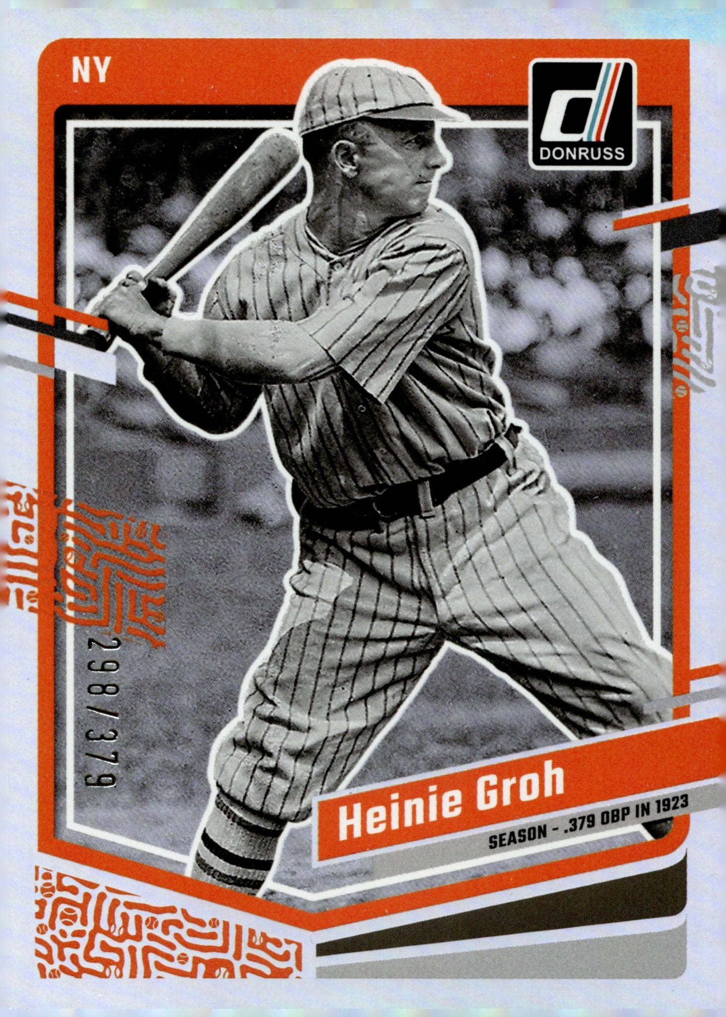Heinie Groh 2023 Panini Donruss Holo 098/379 169 - Collector Store LLC