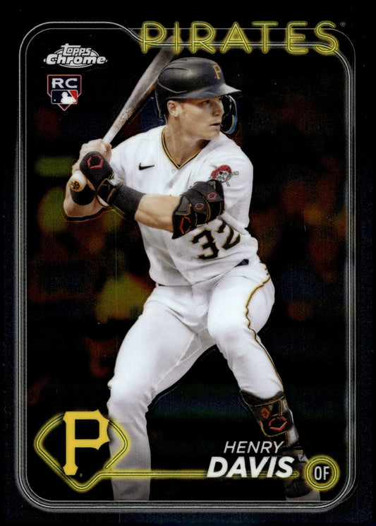 Henry Davis 2024 Topps Chrome RC 260 - Collector Store LLC