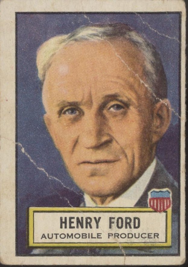 Henry Ford 1952 Topps Look 'n See #31 PR - Collector Store LLC