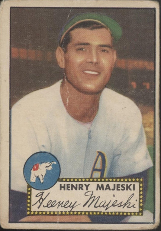 Henry Majeski 1952 Topps #112 Philadelphia Athletics PR - Collector Store LLC