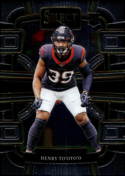 Henry To'Oto'O 2023 Panini Select RC #39 - Collector Store LLC