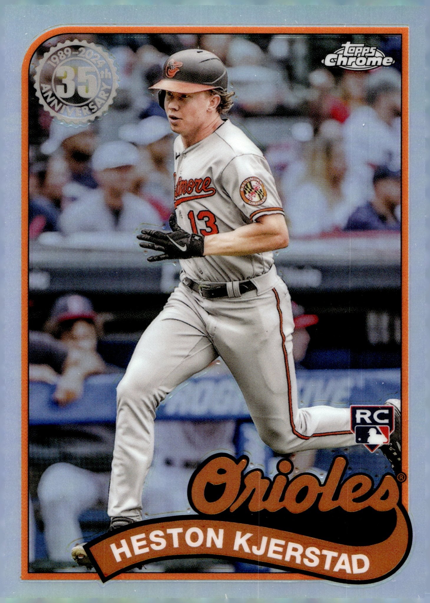 Heston Kjerstad 2024 Topps Chrome 35th Anniversary Refractor RC 89CB - 18 - Collector Store LLC