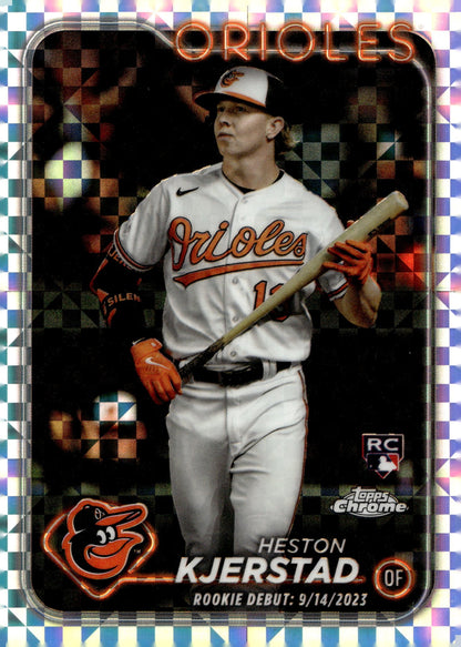Heston Kjerstad 2024 Topps Chrome Xfractor Refractor RC #USC120 #2 - Collector Store LLC