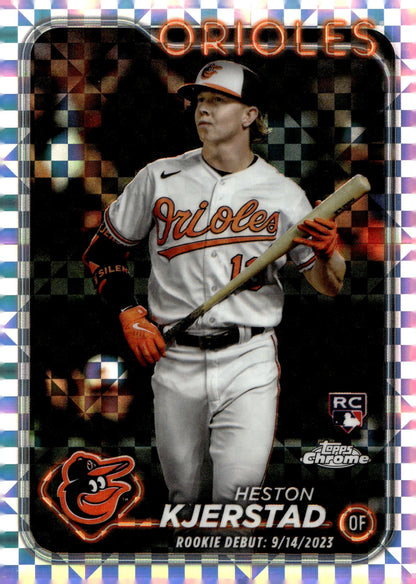 Heston Kjerstad 2024 Topps Chrome Xfractor Refractor RC #USC120 #3 - Collector Store LLC