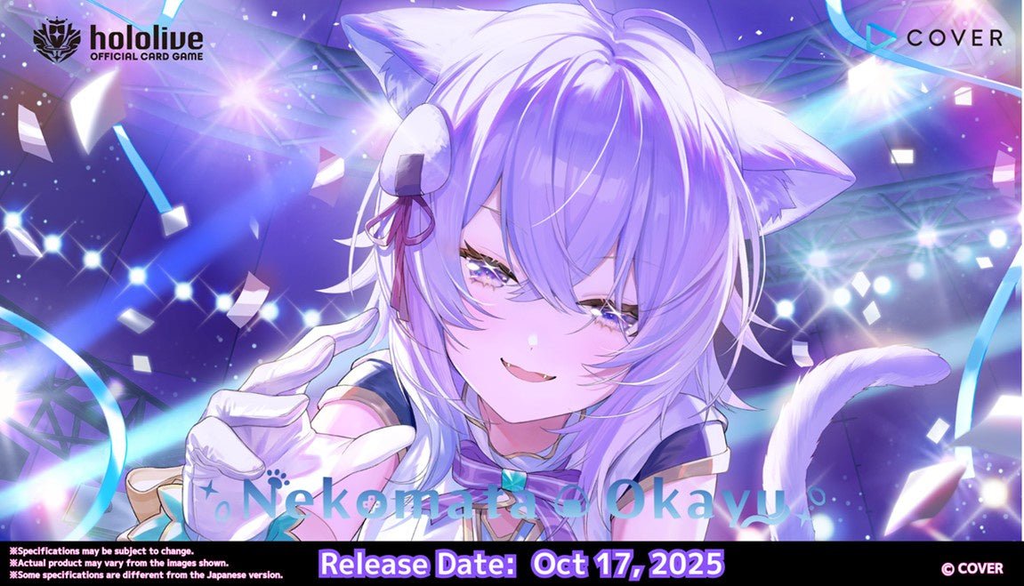 Hololive OCG: Nekomata Okayu Starter Deck (SD - 03) *Expected Release Date 10 - 17 - 2025* - Collector Store LLC