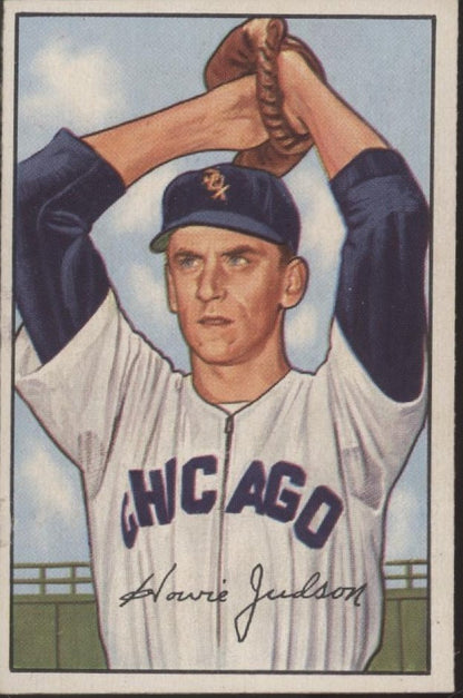 Howie Judson 1952 Bowman #149 Chicago White Sox VG - EX - Collector Store LLC