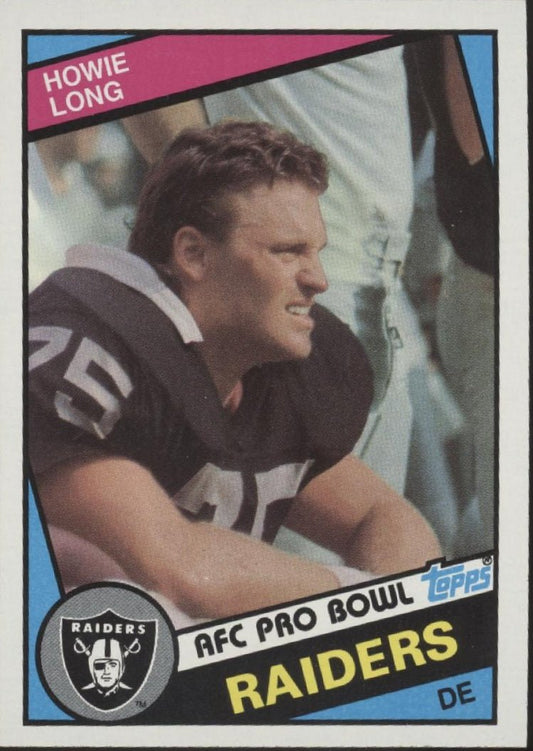 Howie Long 1984 Topps RC #111 Los Angles Raiders #2 - Collector Store LLC