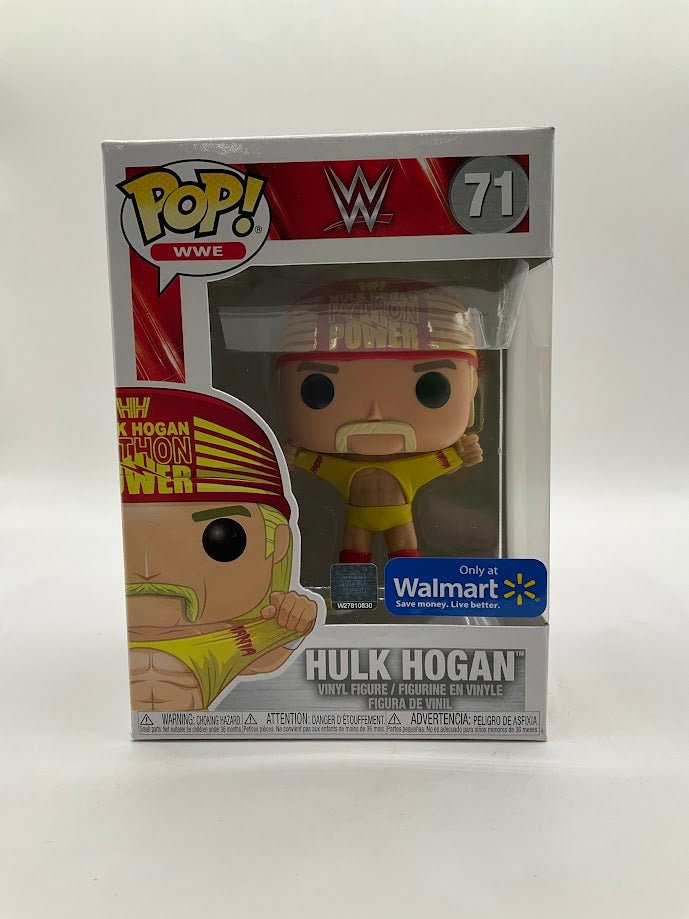 Hulk Hogan Funko Pop! WWE #71 Walmart Exclusive - Collector Store LLC