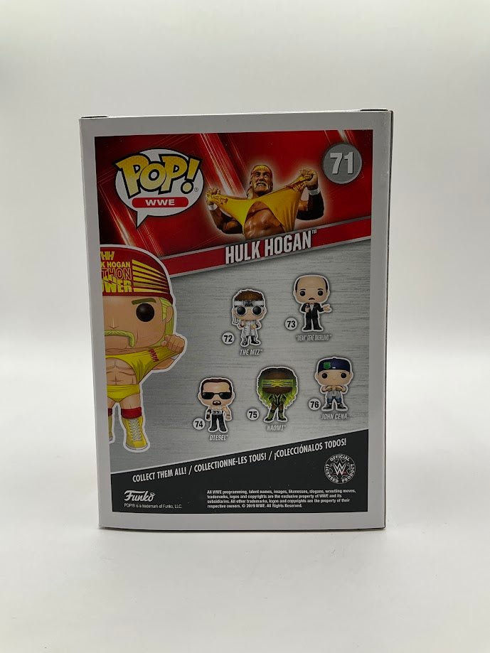 Hulk Hogan Funko Pop! WWE #71 Walmart Exclusive - Collector Store LLC