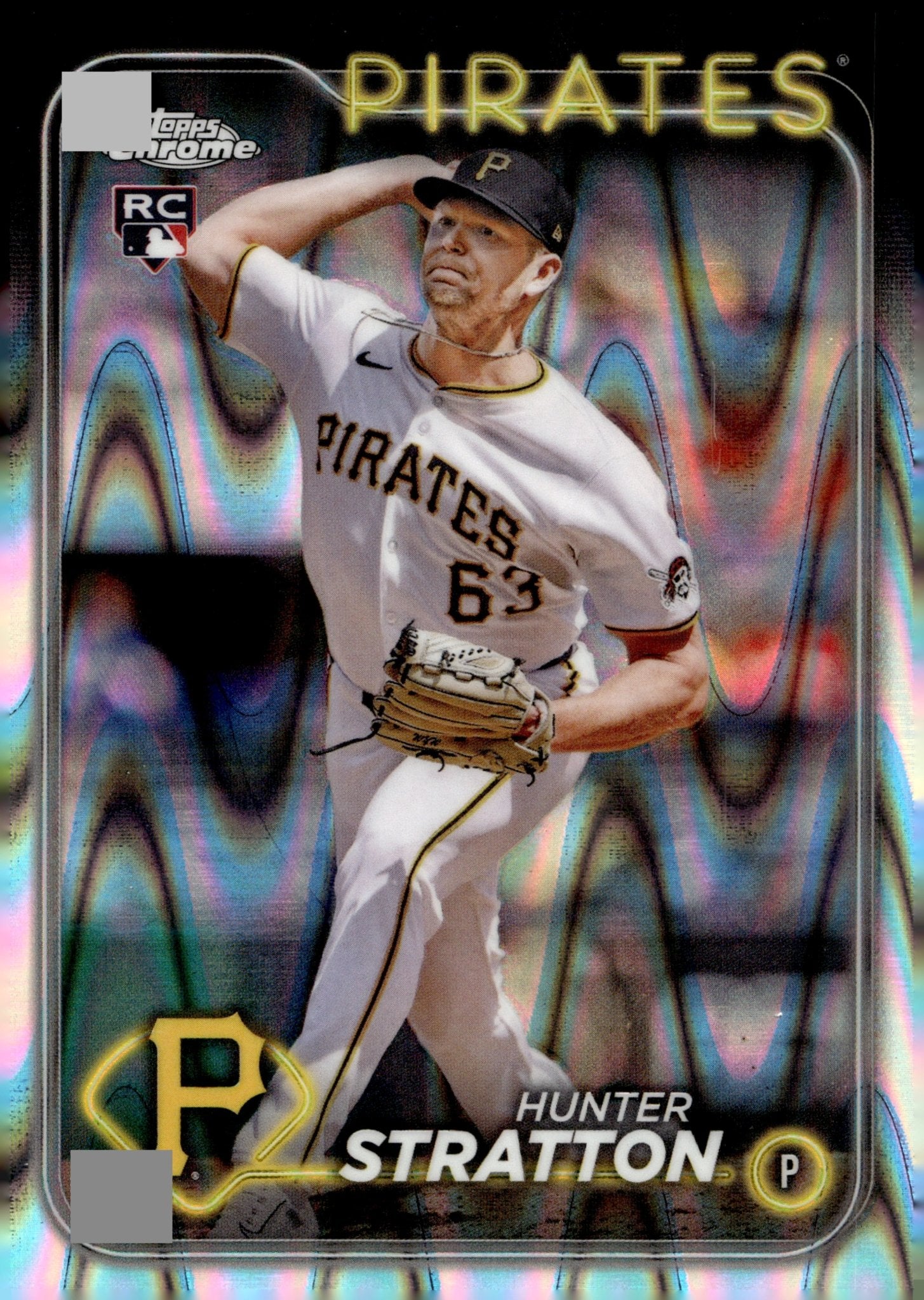 Hunter Stratton 2024 Topps Chrome Ray Wave Refractor RC #USC137 - Collector Store LLC