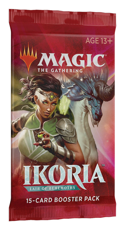 Magic the Gathering: Ikoria Lair Of Behemoths Draft Booster Pack