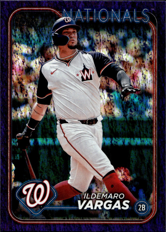 Ildemaro Vargas 2024 Topps Update Series Purple Foilboard 755/799 US303 - Collector Store LLC