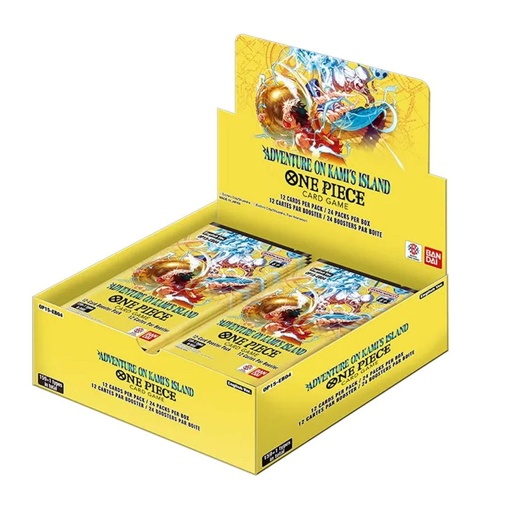 scourgewar booster box One Piece TCG Adventure on Kami's Island Booster Box (OP-15)