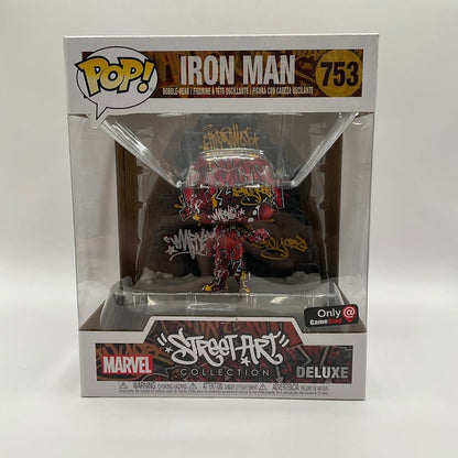 Iron Man Funko Pop! Marvel Street Art Collection #753 GameStop Exclusive - Collector Store LLC