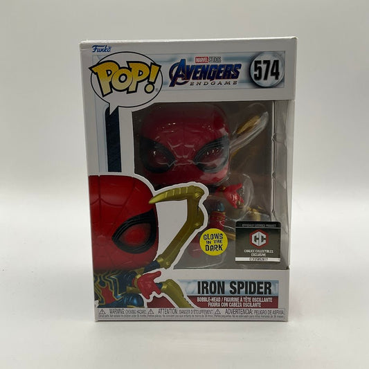 Iron Spider Funko Pop! Avengers Endgame #574 GITD Chalice Collectibles - Collector Store LLC