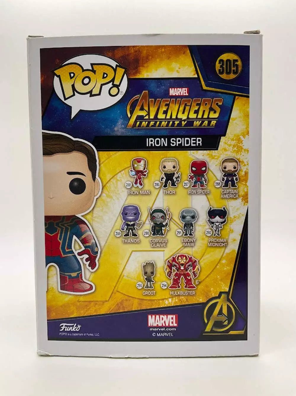 Iron Spider Funko Pop! Avengers Infinity War #305 Box Lunch Exclusive - Collector Store LLC