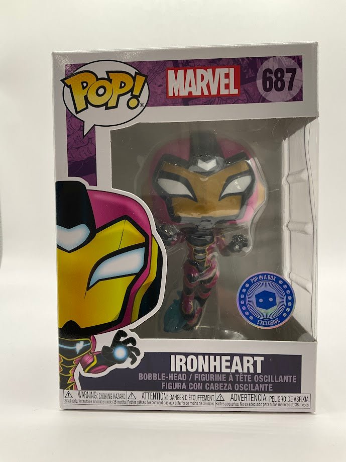 Ironheart Funko Pop! Marvel #687 Pop in a Box Exclusive - Collector Store LLC